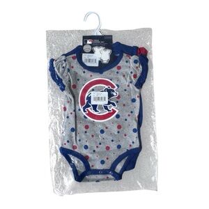 NWT Chicago Cubs Baby Onesies Pack of 2 | 6–9 Months | MLB